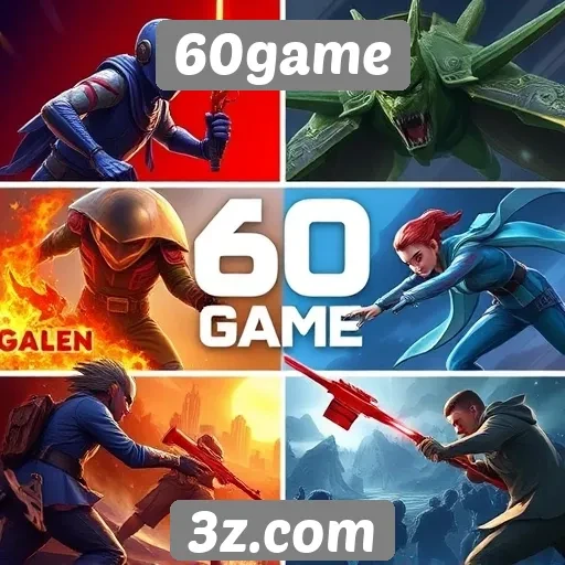 60game apresenta novos jogos de ação