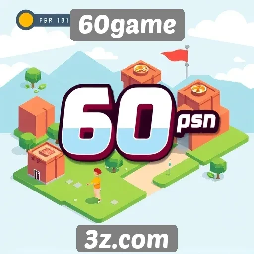 Interface do usuário do 60game é intuitiva