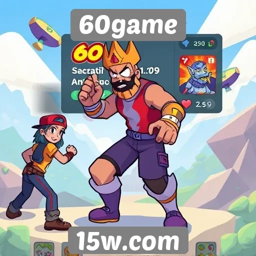 Experiência do usuário no site 60game